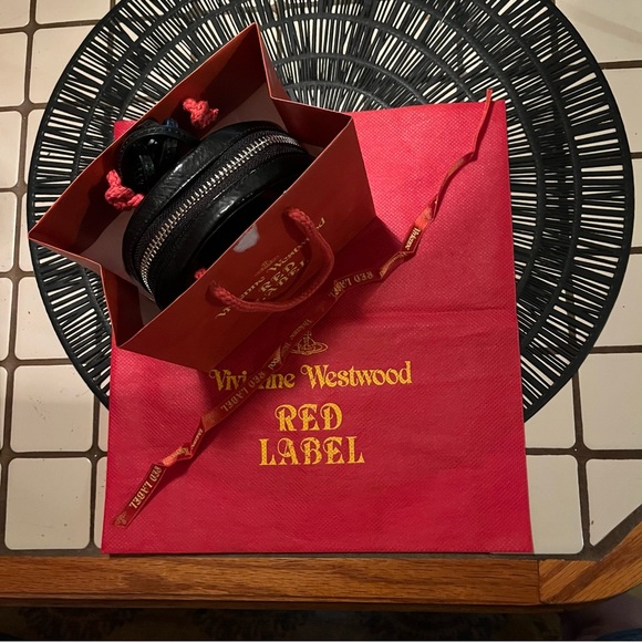Vivienne Westwood “Endangered Species” mini-bag, Red label, VTG, dust, shop bag